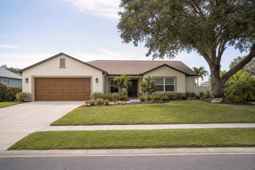 Largo neighborhood with well-kept homes and quiet residential streets, an established residential neighborhood