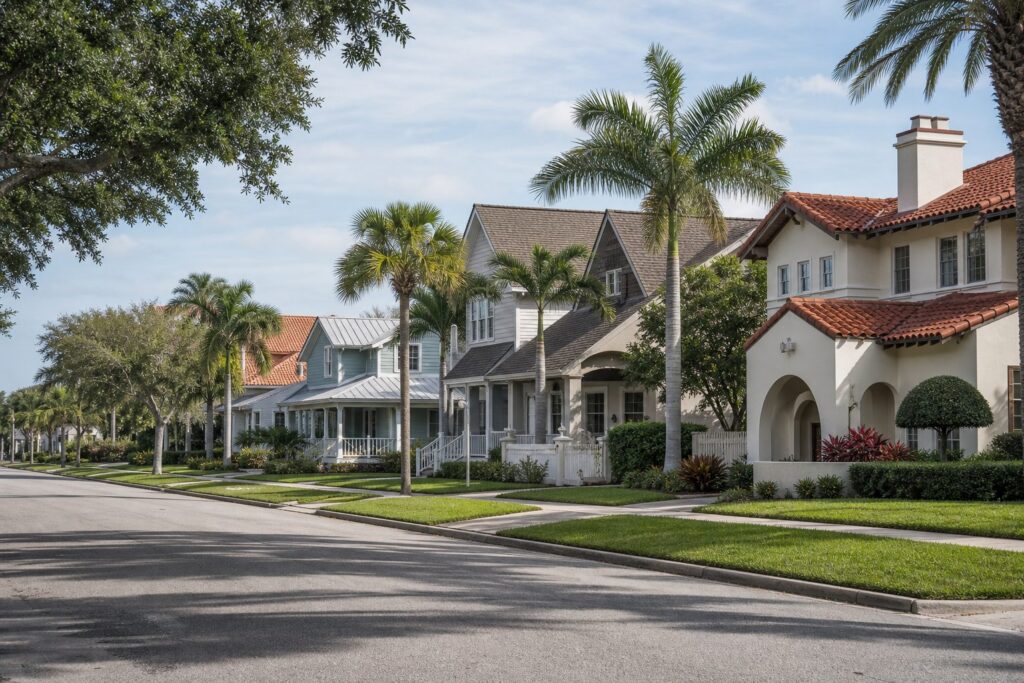 St. Petersburg neighborhood with well-kept homes and quiet residential streets, an established residential neighborhood